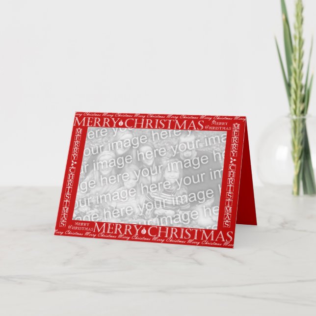 Merry Christmas Holiday Card (Front)