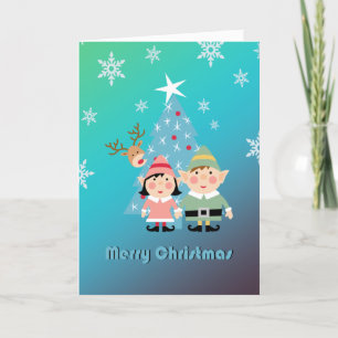 Merry Christmas Holiday Card