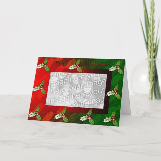 Merry Christmas Holiday Card (Front)