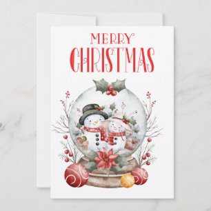 Merry Christmas Holiday Card