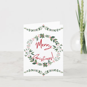 Merry Christmas Holiday Card
