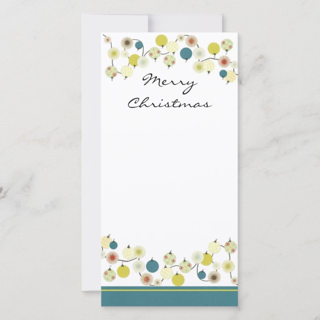 Merry Christmas Holiday Card (Front)