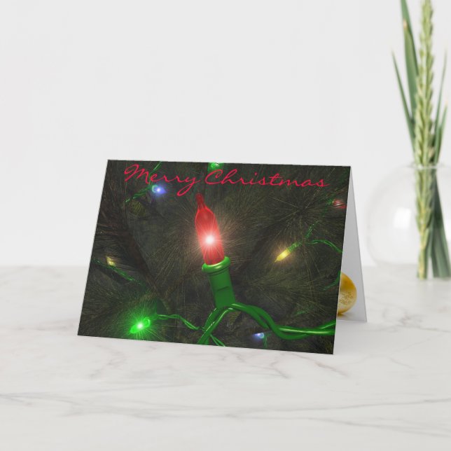 Merry Christmas Holiday Card (Front)