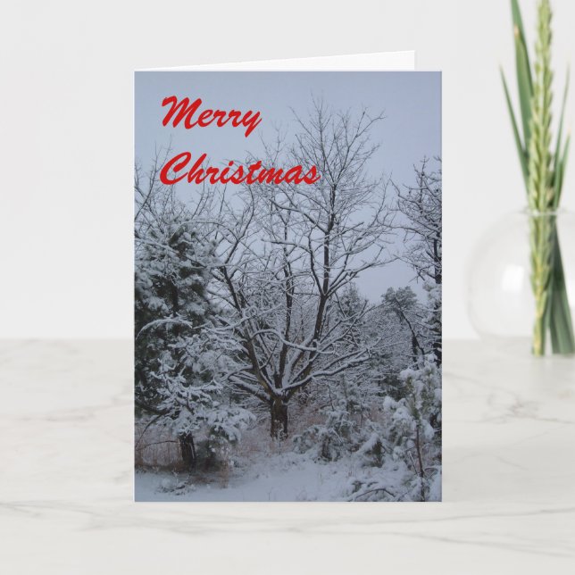 Merry Christmas Holiday Card (Front)