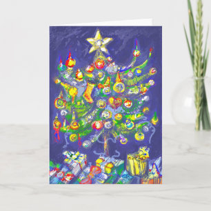 Merry christmas holiday card
