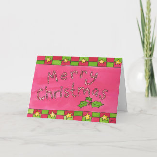 Merry Christmas Holiday Card
