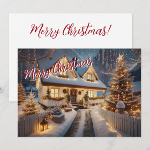 Merry Christmas Holiday Card