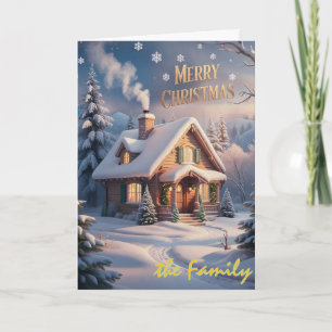 Merry Christmas Holiday Card