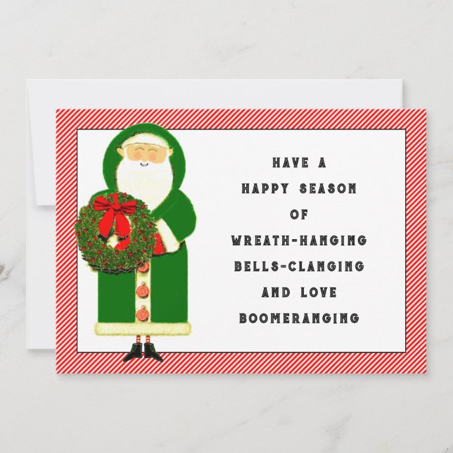 Merry Christmas Holiday Card (Front)