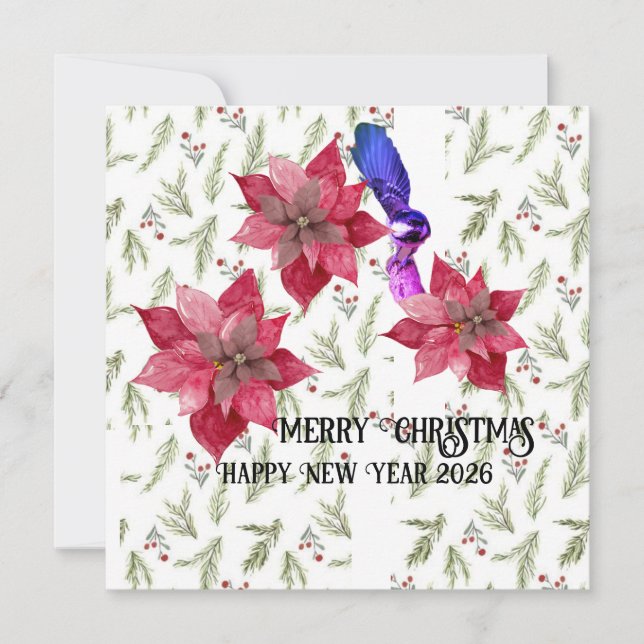Merry Christmas  Holiday Card (Front)