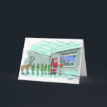 Merry Christmas! Holiday Card<br><div class="desc">During these hard economic times a little humour goes a long way! The inside says:" We can still afford to wish you a very Merry Christmas!</div>