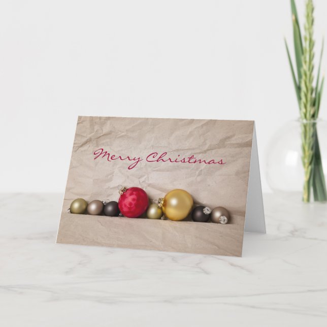 Merry Christmas Holiday Card (Front)
