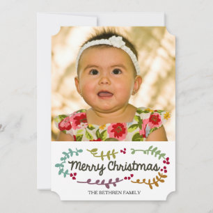 Merry Christmas Holiday Card