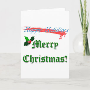 Merry Christmas Holiday Card