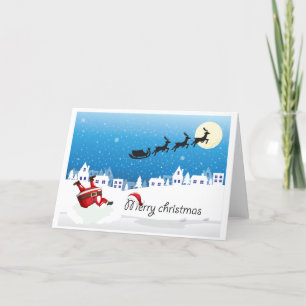 merry christmas holiday card