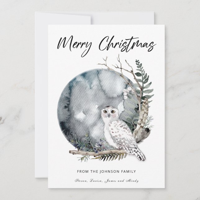 Merry Christmas  Holiday Card (Front)