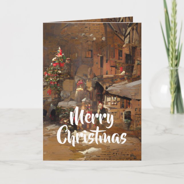 Merry Christmas Holiday Card (Front)