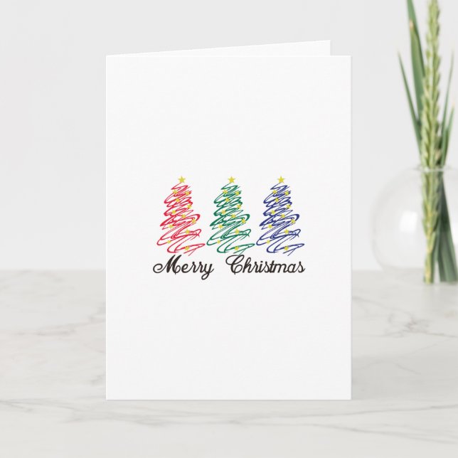 Merry Christmas Holiday Card (Front)