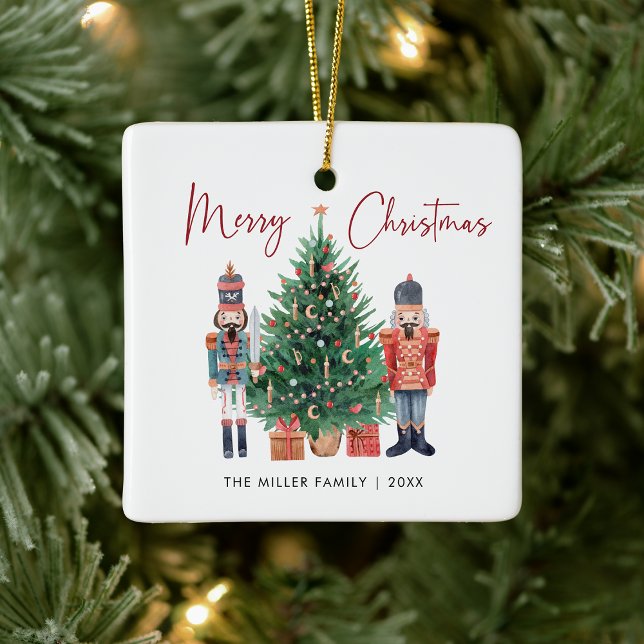 Merry Christmas Holiday Ceramic Ornament (Merry Christmas Holiday Ceramic Ornament
)