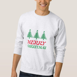 Merry Christmas Holiday Elegant Customise Sweatshirt