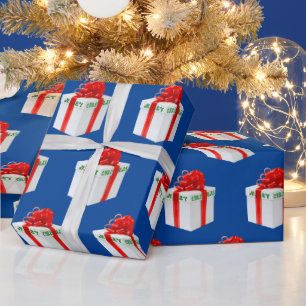 Merry Christmas Holiday Gift  Wrapping Paper