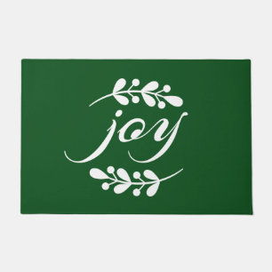 MERRY CHRISTMAS Holiday Joy Doormat