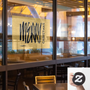 Merry Christmas Holiday Modern Typography