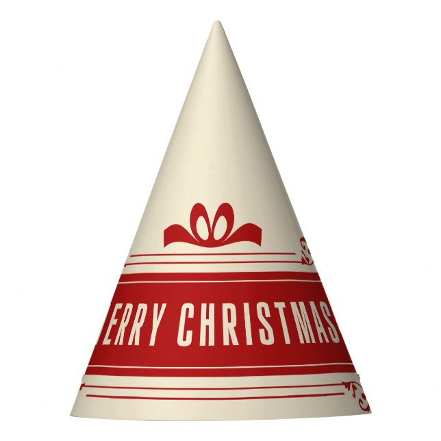 Merry Christmas Holiday Party Hat (Front)