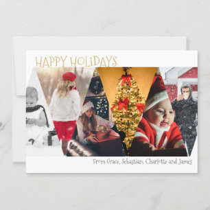 Merry Christmas Holiday Photo Collage