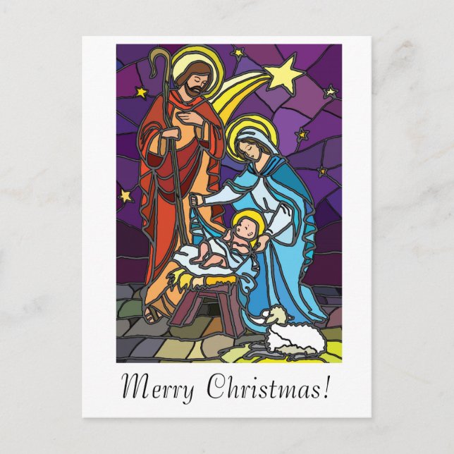 Merry Christmas! Holiday Postcard (Front)