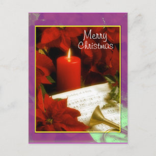 Merry Christmas Holiday Postcard