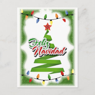 Merry Christmas Holiday Postcard
