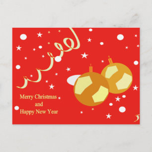 Merry Christmas Holiday Postcard