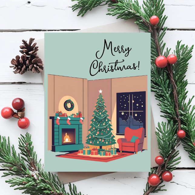 Merry Christmas Holiday Postcard (Creator Uploaded)