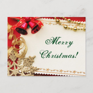 Merry Christmas! Holiday Postcard