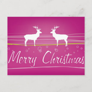 Merry Christmas Holiday Postcard