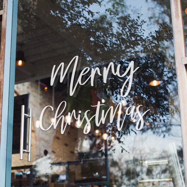 Merry Christmas | Holiday Window Cling (Creator Uploaded)