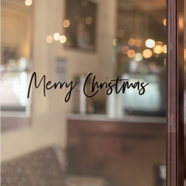 Merry Christmas | Holiday Window Cling (Creator Uploaded)