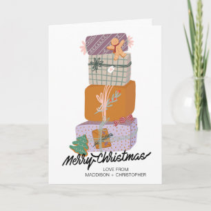 Merry Christmas Holiday Wishes For Family Friends Card