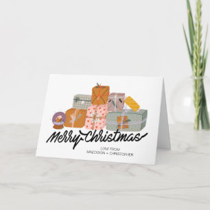 Merry Christmas Holiday Wishes For Family Friends  Card