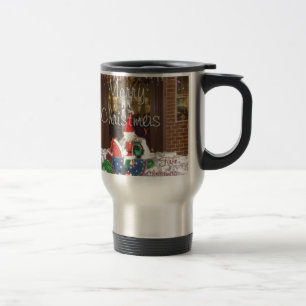 Merry Christmas Holidays Away from Home Collection Travel Mug