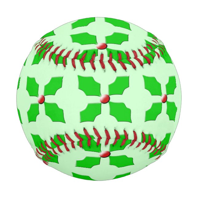 Merry Christmas Holly Baseball (Front)