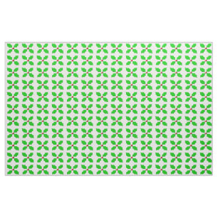 Merry Christmas Holly Craft Fabric
