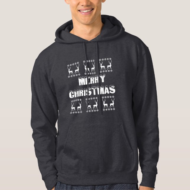 merry christmas hoodie (Front)