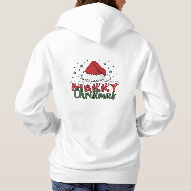 Merry Christmas Hoodie (Back)