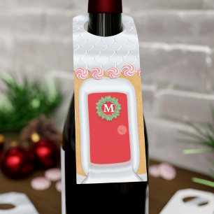 Merry Christmas Housewarming Bottle Hanger Tags
