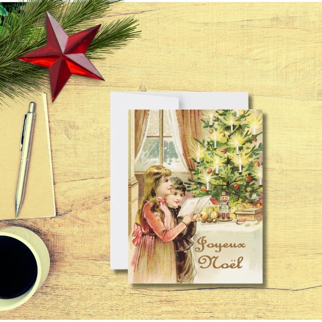 Merry Christmas in French Holiday Card (Creator Uploaded)