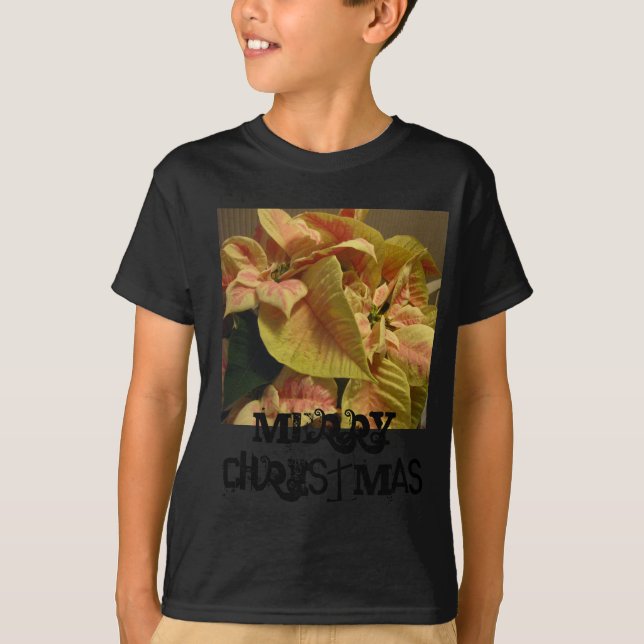 Merry Christmas in fun font T-Shirt (Front)