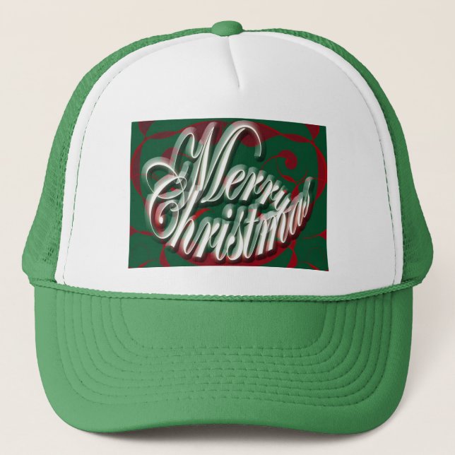 Merry Christmas in Green Hat (Front)