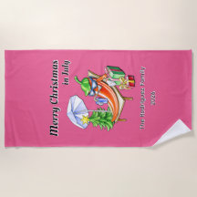 Merry Christmas in July Custom Family Summer Party